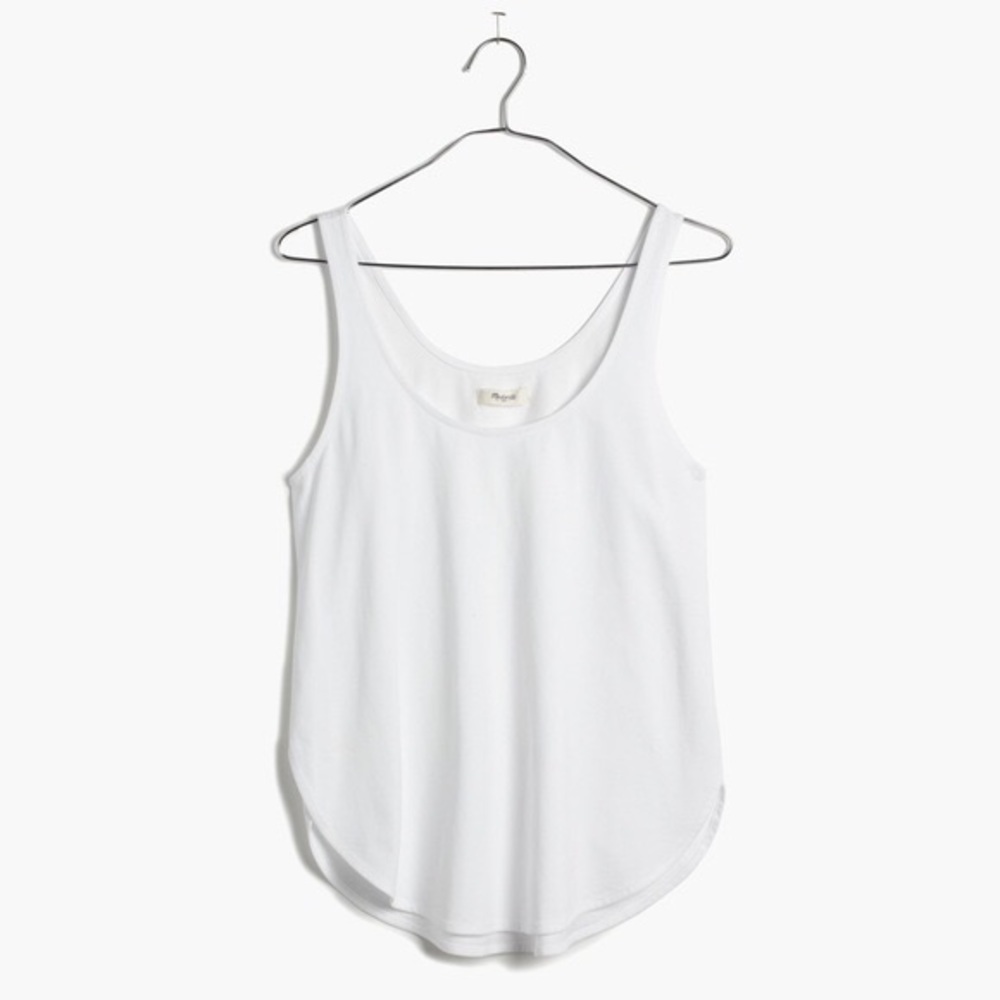 Madewell Side Slit Singlet Top